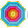 Parasol - Regenboog - D180 cm - incl. draagtas - parasolharing - 49 cm - Parasols