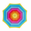 Parasol - regenboog print - D180 cm - UV-bescherming - incl. draagtas - Parasols