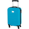 Concorde Handbagage/cabine reis trolley koffer - met zwenkwielen - 55 x 35 x 20 cm - hemelblauw - Handbagage koffers