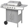 The Living Store Gasbarbecue X - Buiten BBQ - 104 x 55.4 x 97.7 cm - Robuust design