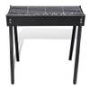 The Living Store houtskoolbarbecue staande bbq - 75x28 cm - meerdere functies