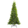 Utah kunstkerstboom smal - 210 cm - groen - Ø 104 cm - 1.140 tips - metalen voet