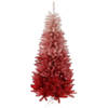 Vegas Red Pink kunstkerstboom - 152 cm - ombre roze/rood - Ø 76 cm - 531 tips - metalen voet