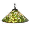 LumiLamp Hanglamp Tiffany Ø 50 cm Groen Glas Tiffany Lampen Groen Tiffany Lampen