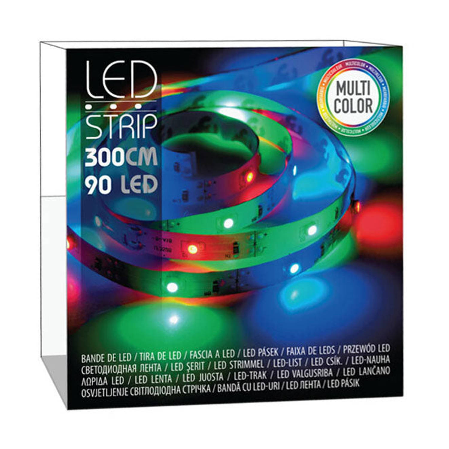 LED-strip 3 m rubber 90 stuks