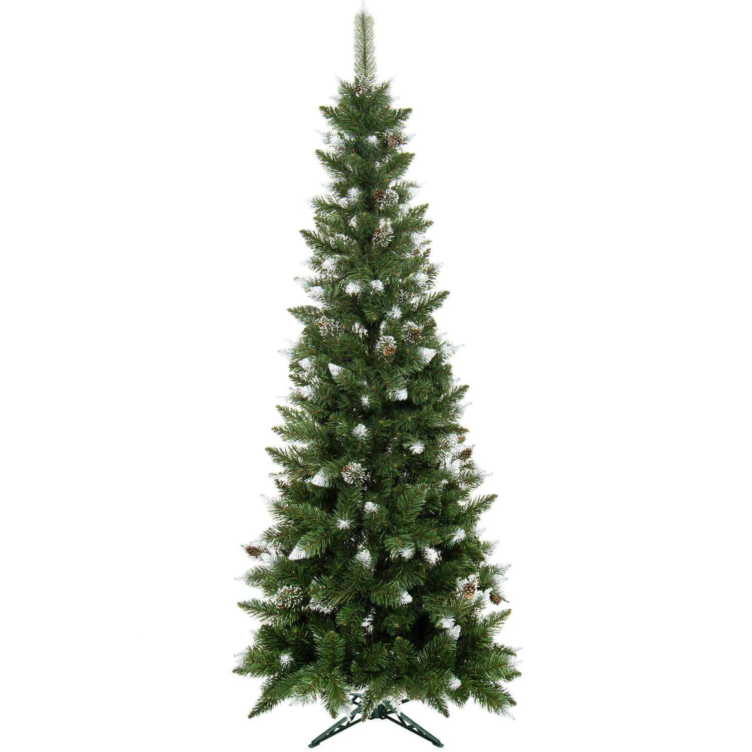 Springos Kunstkerstboom | Skinny Diamond Pine | 250 cm | Zonder Verlichting