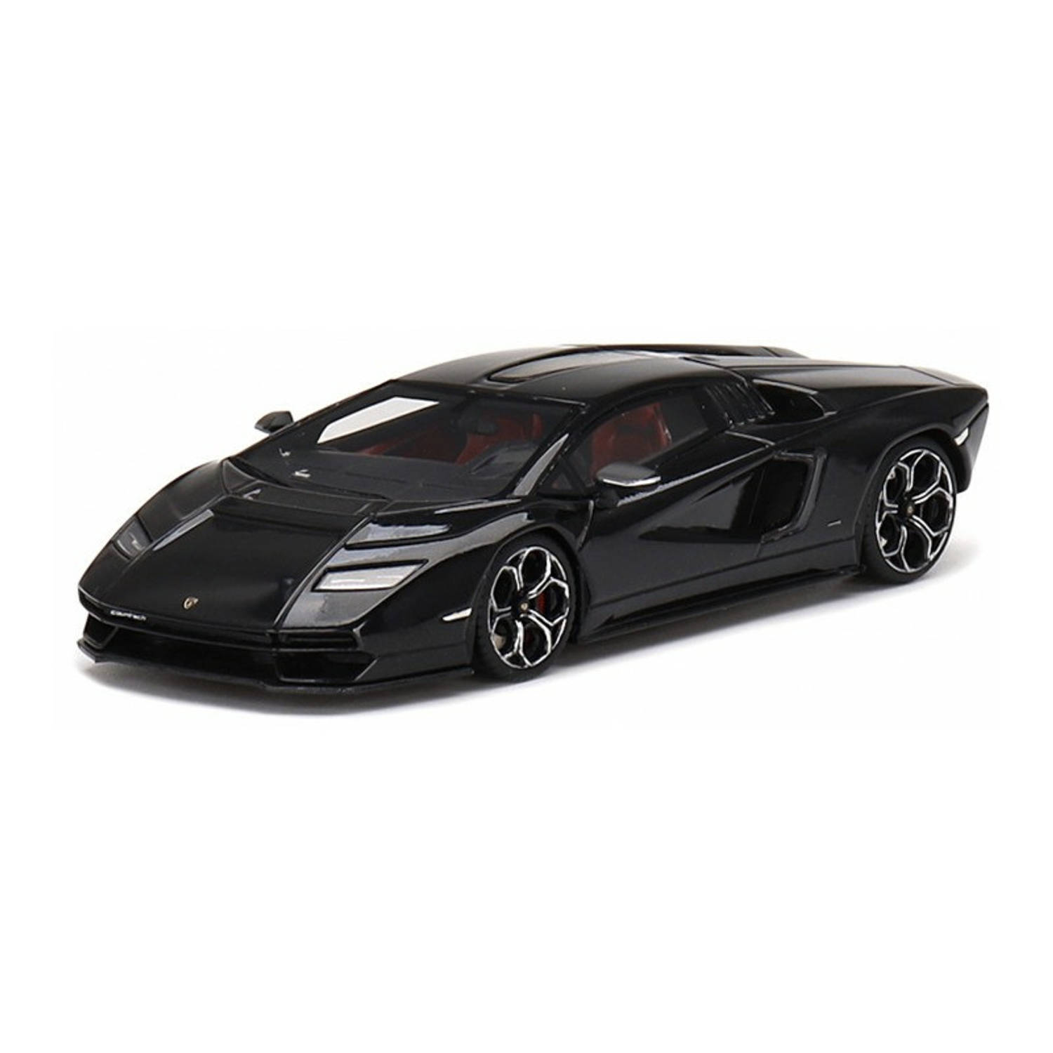 Maisto modelauto/speelgoedauto Lamborghini Countach - zwart - schaal 1:18/27 x 11 x 6 cm