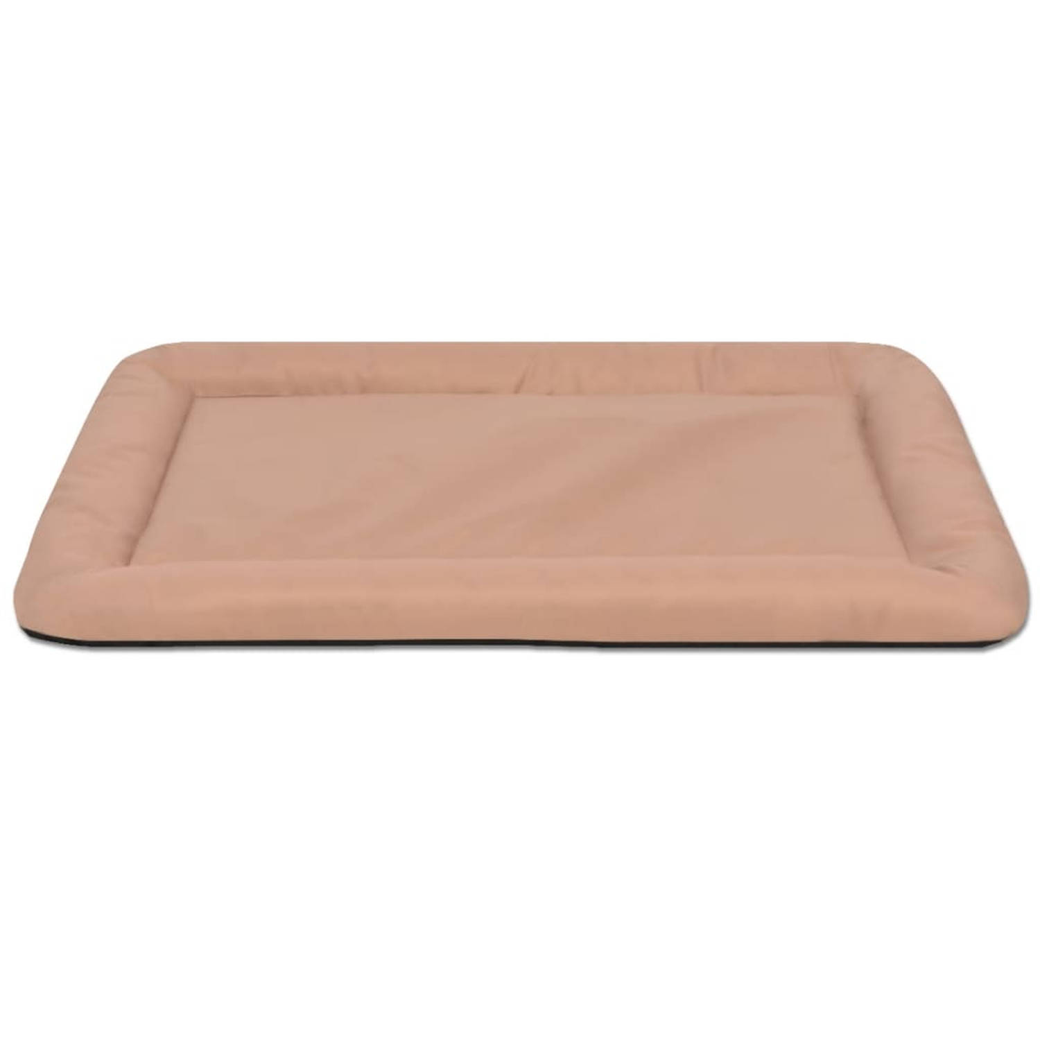 The Living Store Hondenmatras The Living Store Hondenbenodigdheden 84 x 52 cm Beige Waterafstotend