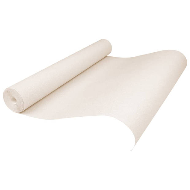 vidaXL Behang 3D effen beige