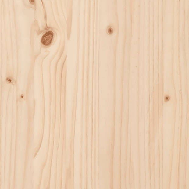 vidaXL Tafelblad rond Ø40x3 cm massief grenenhout