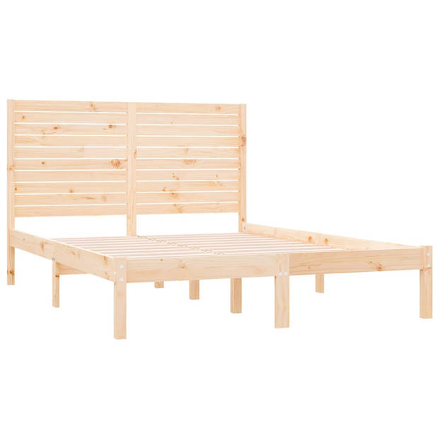 vidaXL Bedframe massief hout 120x200 cm