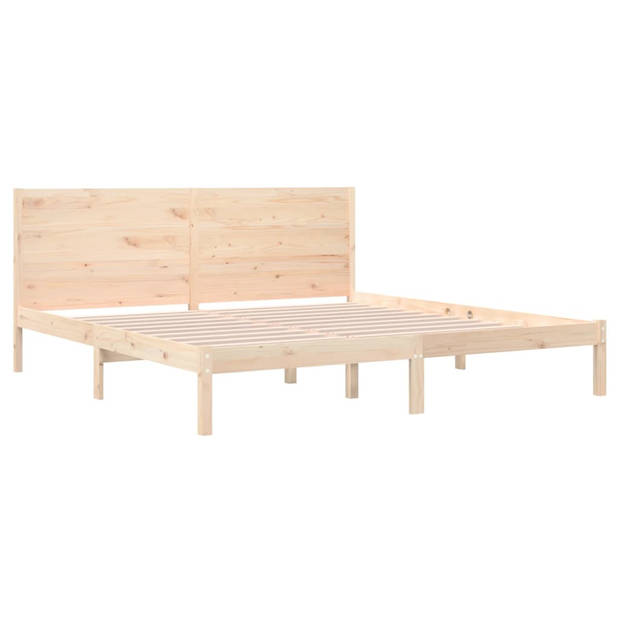 vidaXL Bedframe massief hout 180x200 cm