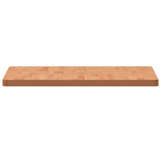 vidaXL Tafelblad vierkant 60x60x2,5 cm massief beukenhout