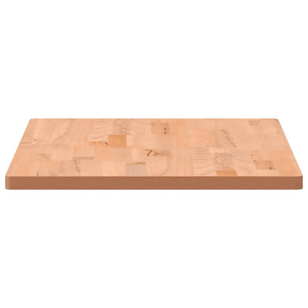 vidaXL Werkblad 115x55x2,5 cm massief beukenhout