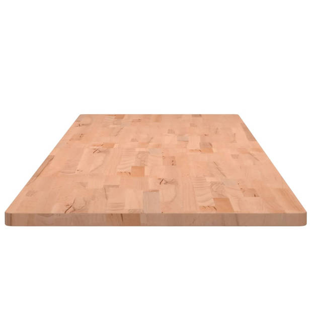 vidaXL Werkblad 180x55x2,5 cm massief beukenhout