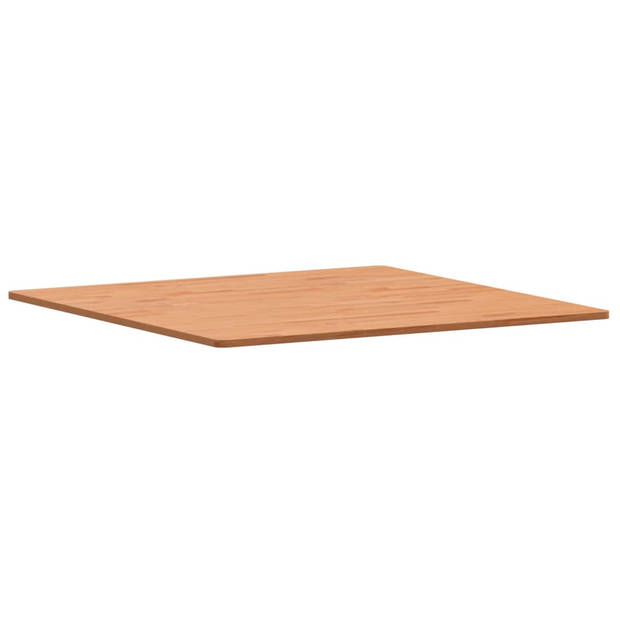 vidaXL Tafelblad vierkant 90x90x1,5 cm massief beukenhout