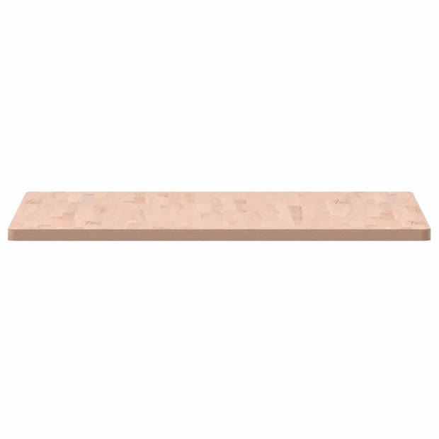 vidaXL Tafelblad vierkant 90x90x2,5 cm massief beukenhout