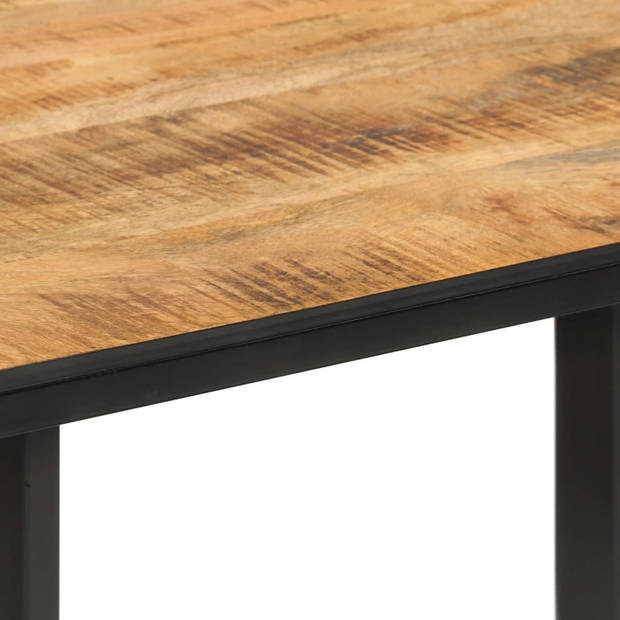 vidaXL Eettafel 110x55x75,5 cm massief mangohout