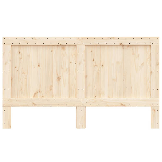 vidaXL Hoofdbord 180x104 cm massief grenenhout