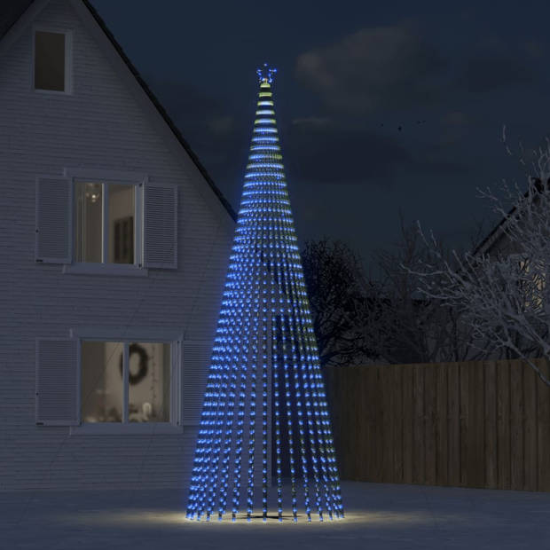 vidaXL Lichtkegel 1544 blauwe LED's 500 cm