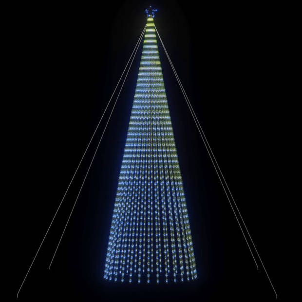 vidaXL Lichtkegel 1544 blauwe LED's 500 cm
