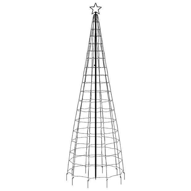 vidaXL Lichtkegel met grondpinnen 570 meerkleurige LED's 300 cm