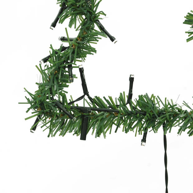 vidaXL Kerstverlichting kerstboom 3 st met grondpinnen 50 LED's 30 cm