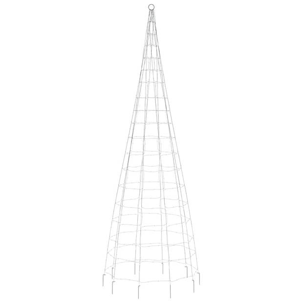 vidaXL Lichtkegel met grondpinnen 550 meerkleurige LED's 300 cm