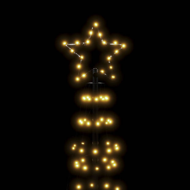 vidaXL Lichtkegel met grondpinnen 570 warmwitte LED's 300 cm