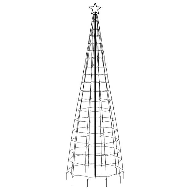 vidaXL Lichtkegel met grondpinnen 570 warmwitte LED's 300 cm