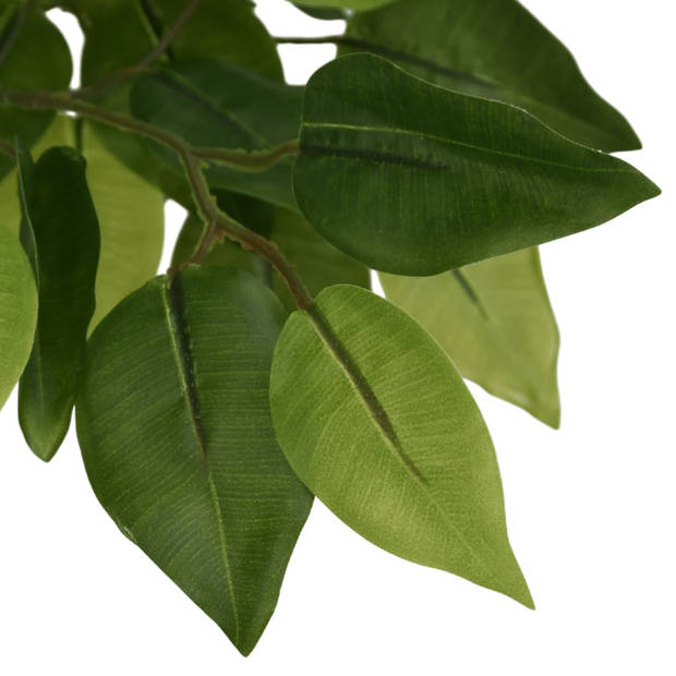 vidaXL Kunstboom ficus 756 bladeren 150 cm groen