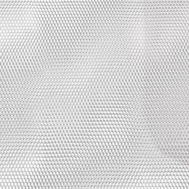 vidaXL Kantoorstoel verstelbare hoogte mesh en kunstleer wit