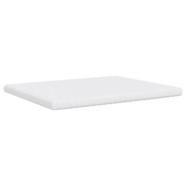 vidaXL Schuimmatras 7 zones hardheid 20 ILD 180x200 cm wit