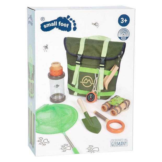 Small Foot Explorer's Rugzak Discover met Ontdekset