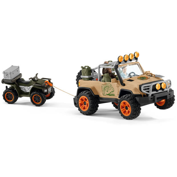 Schleich WILD LIFE SUV 4X4 met Lier 42410