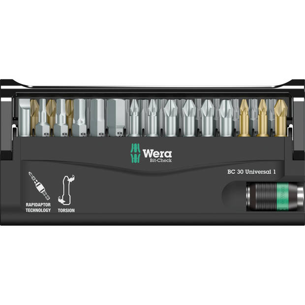 Wera Bit-Check 30 Universeel 1 (493747)