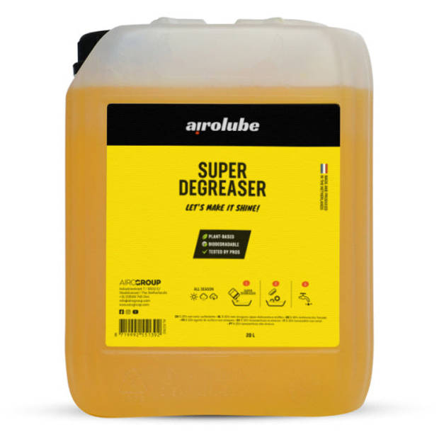 Airolube Ontvetter Super Degrease 5 liter geel