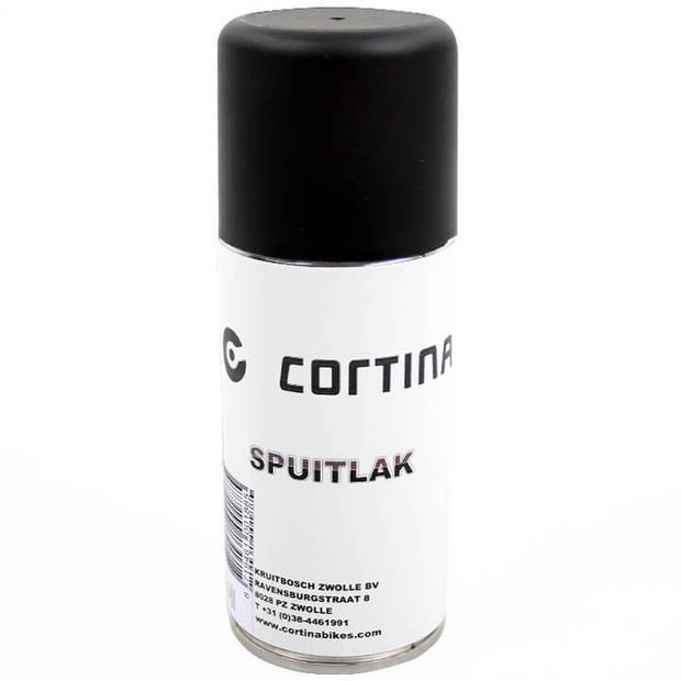 Cortina - spuitlak UZZ0001 Black matt 150ml