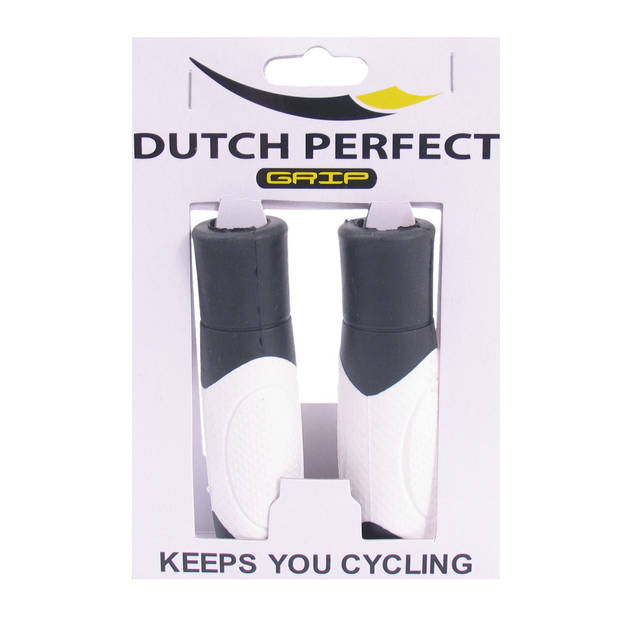 Dutchperfect Stevige rubberen fietsgreep, 80cm, zwart