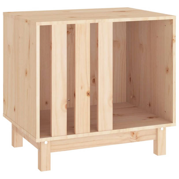 The Living Store Hondenhok - Supercoole - Hondenmand - 60 x 45 x 57 cm - Massief grenenhout