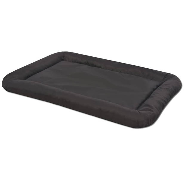 The Living Store Hondenmatras XXL - Waterafstotend - Anti-slip onderkant - Zwart - 97 x 62 cm - PU-gecoate Oxford stof