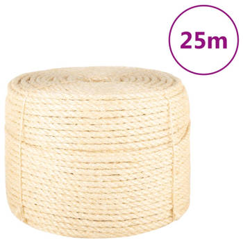 vidaXL Touw 10 mm 25 m 100% sisal