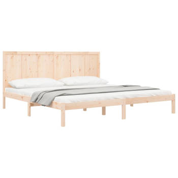 vidaXL Bedframe zonder matras massief grenenhout 180x200 cm