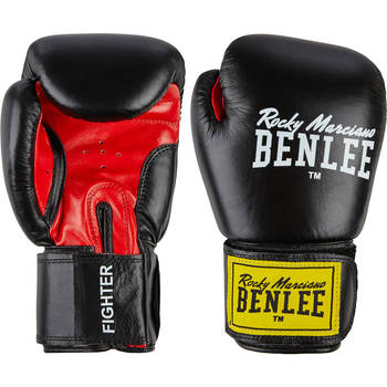 Benlee Fighter bokshandschoenen 14 oz zwart/rood