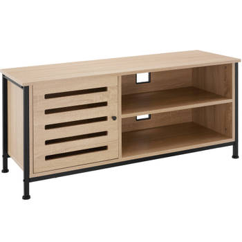 tectake - TV-meubel tv-kast dressoir Galway - industrieel - lichtbruin - 110x41,5x50,5cm - 404715