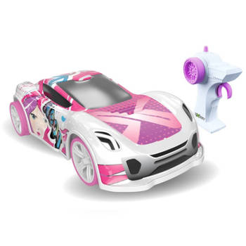Exost Speelgoedauto Lighting Amazone radiografisch roze 1:14