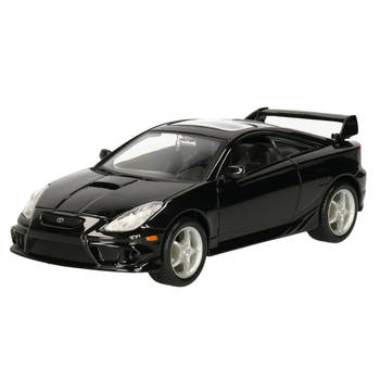 Maisto modelauto Toyota Celica - zwart - schaal 1:24 - Speelgoed auto's