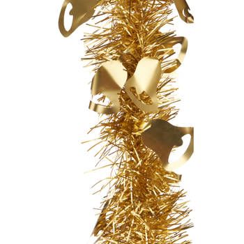 Arte r folieslinger - goud - 200 x 12 cm - kerstslinger - Kerstslingers