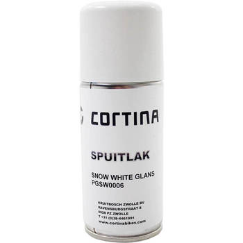 Cortina - spuitlak PGSW0006 Snow White 150ml