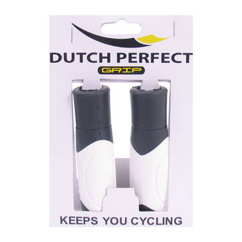 Dutchperfect Stevige rubberen fietsgreep, 80cm, zwart